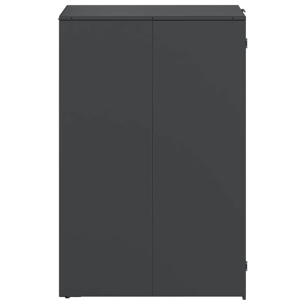 vidaXL Wheelie Bin Storage with Gas Lift-up Lid for 240L Bin Steel