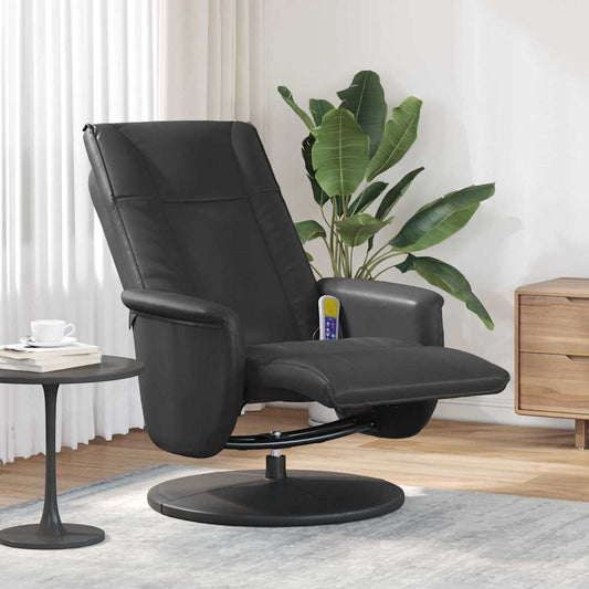vidaXL Black 71 x 90 x 105 cm Faux Leather