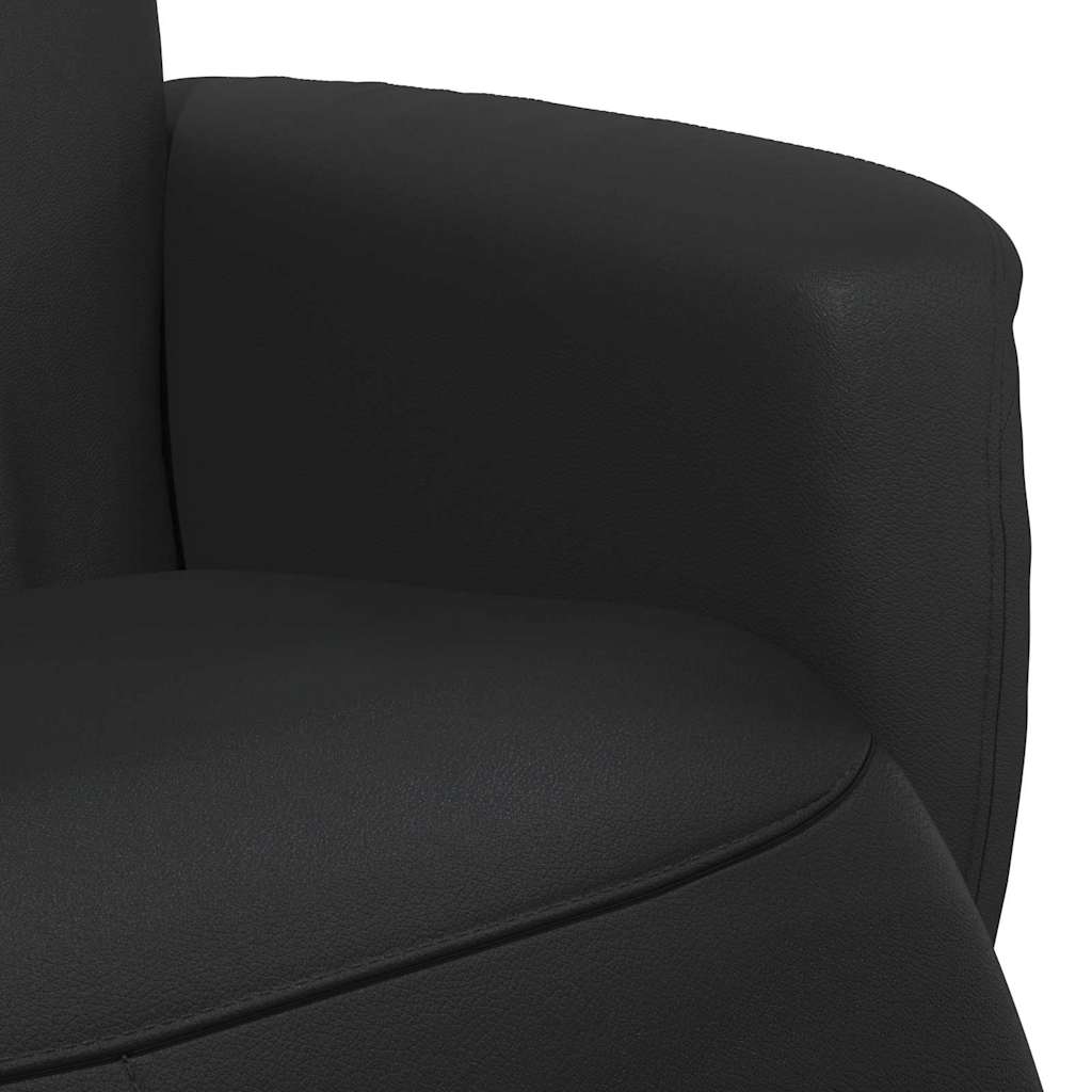 vidaXL Massage Recliner Chair Black 71 x 90 x 105 cm Faux Leather