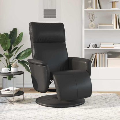 vidaXL Massage Recliner Chair Black 71 x 90 x 105 cm Faux Leather
