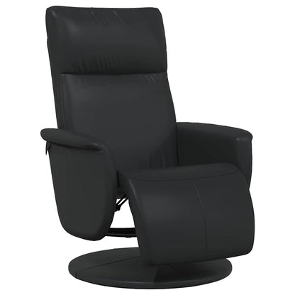 vidaXL Massage Recliner Chair Black 71 x 90 x 105 cm Faux Leather
