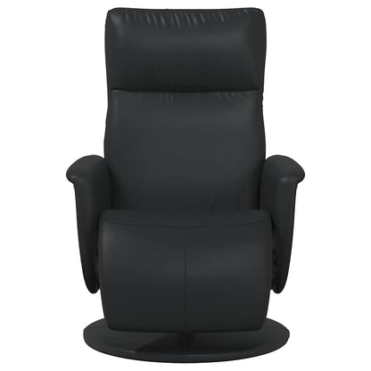 vidaXL Massage Recliner Chair Black 71 x 90 x 105 cm Faux Leather