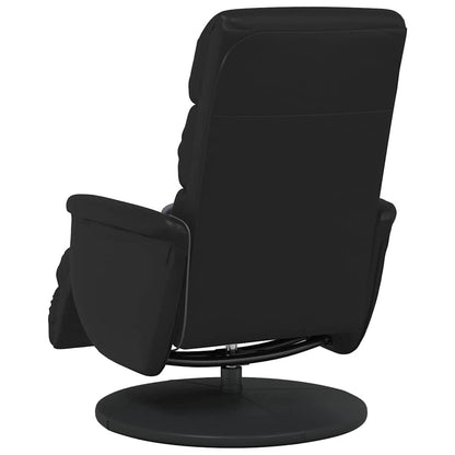 vidaXL Massage Recliner Chair Black 71 x 98 x 106 cm Faux Leather