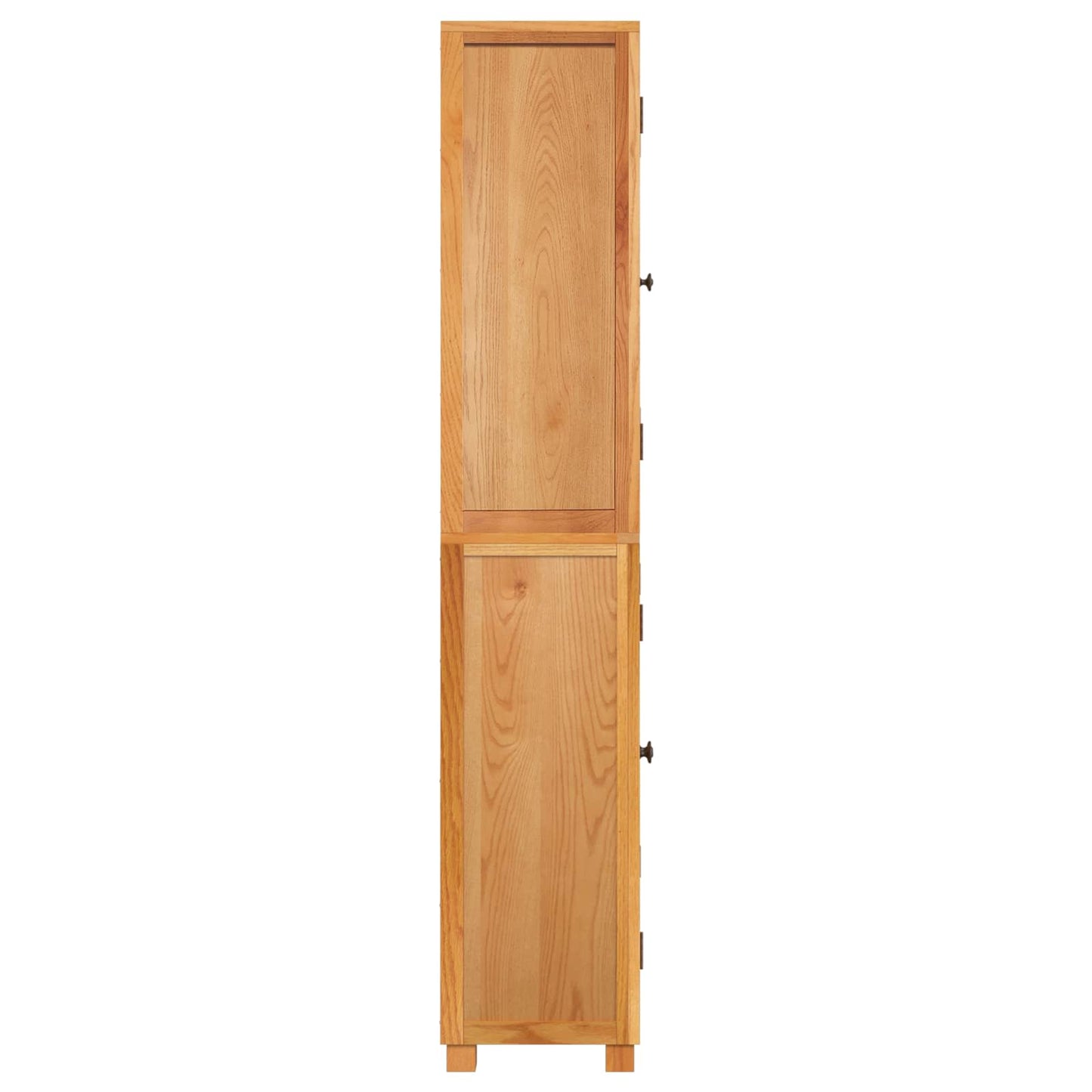 vidaXL Storage Furniture Set with Shelf 2 pcs Natural 80 x 35 x 185 cm