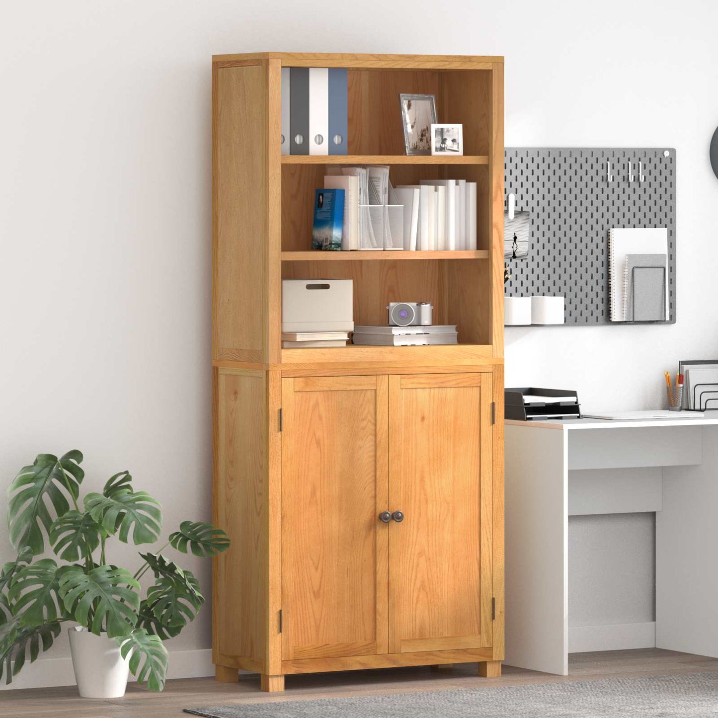 vidaXL Storage Furniture Set with Storage Brown Engineered wood