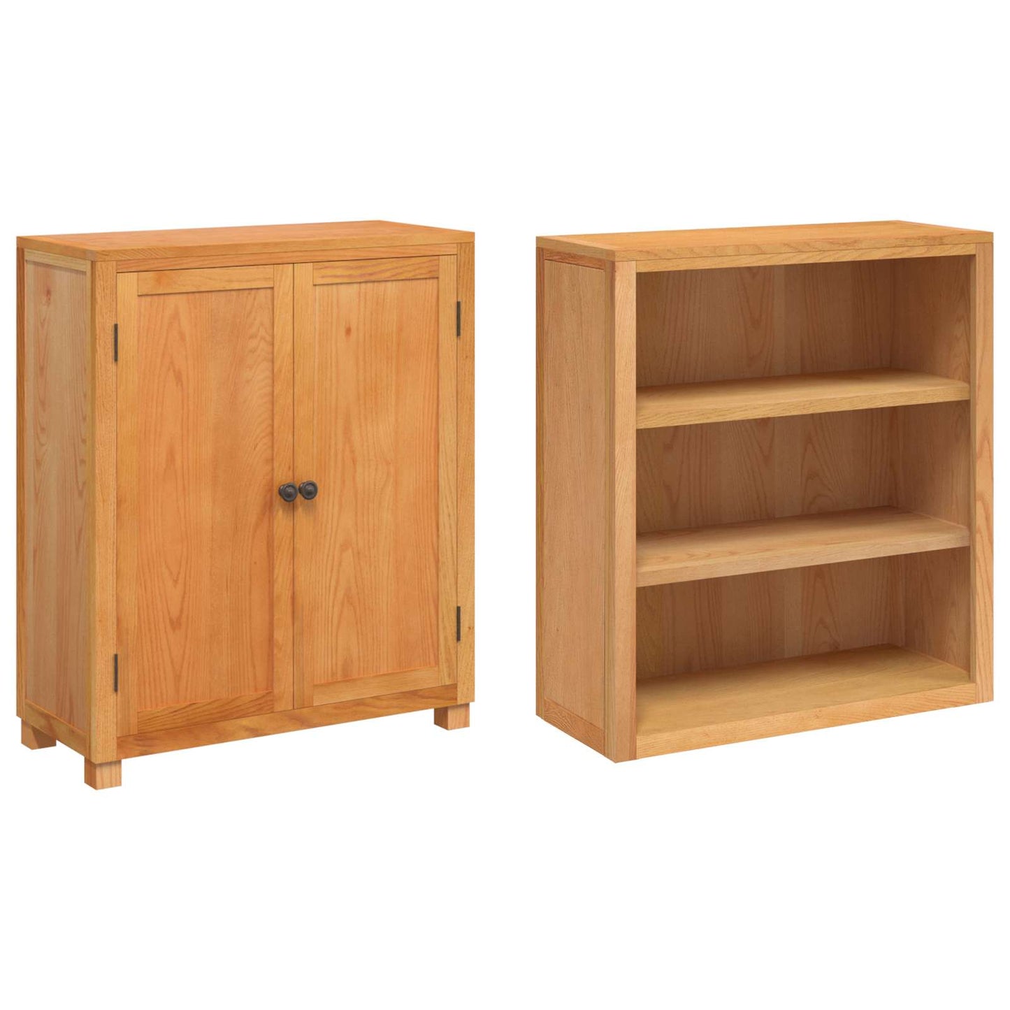 vidaXL Storage Furniture Set with Storage Brown Engineered wood