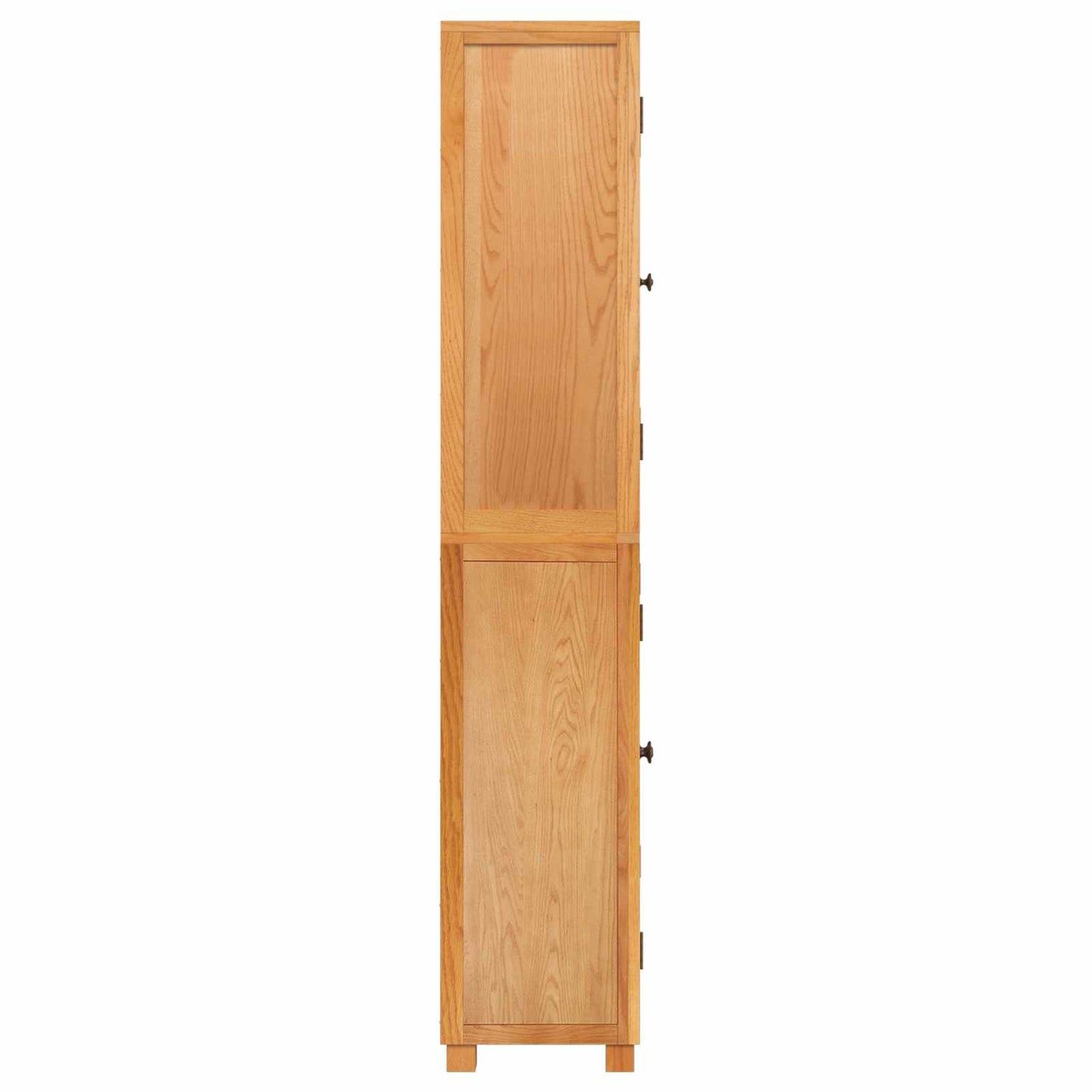 vidaXL Storage Furniture Set with Shelf 2 pcs Natural 80 x 35 x 185 cm