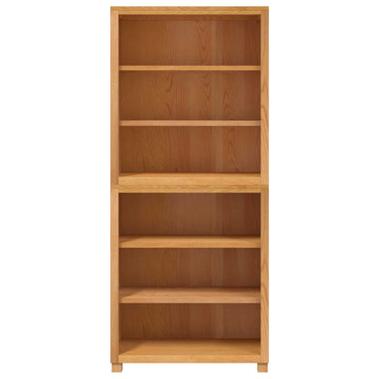 vidaXL Storage Furniture Set with Shelf 2 pcs Natural 80 x 35 x 185 cm