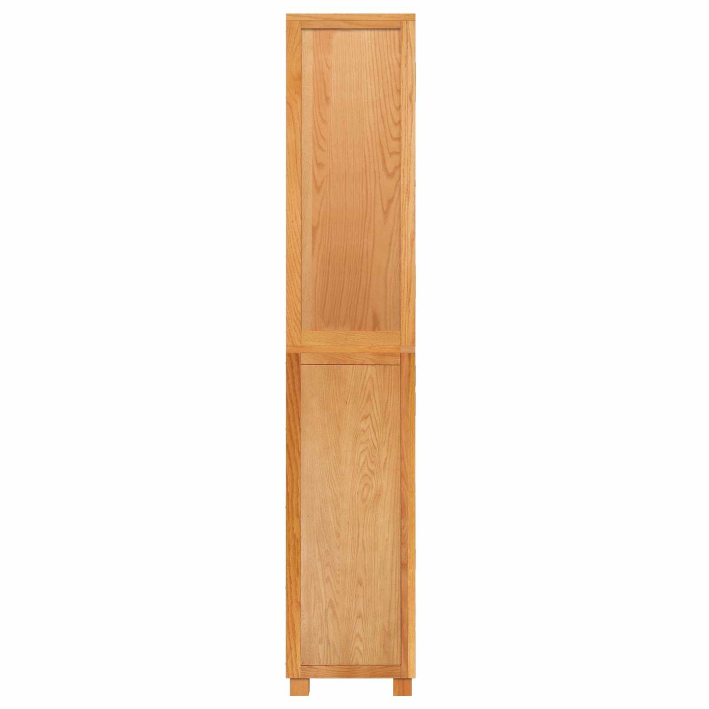 vidaXL Storage Furniture Set with Shelf 2 pcs Natural 80 x 35 x 185 cm