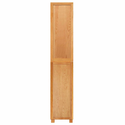 vidaXL Storage Furniture Set with Shelf 2 pcs Natural 80 x 35 x 185 cm