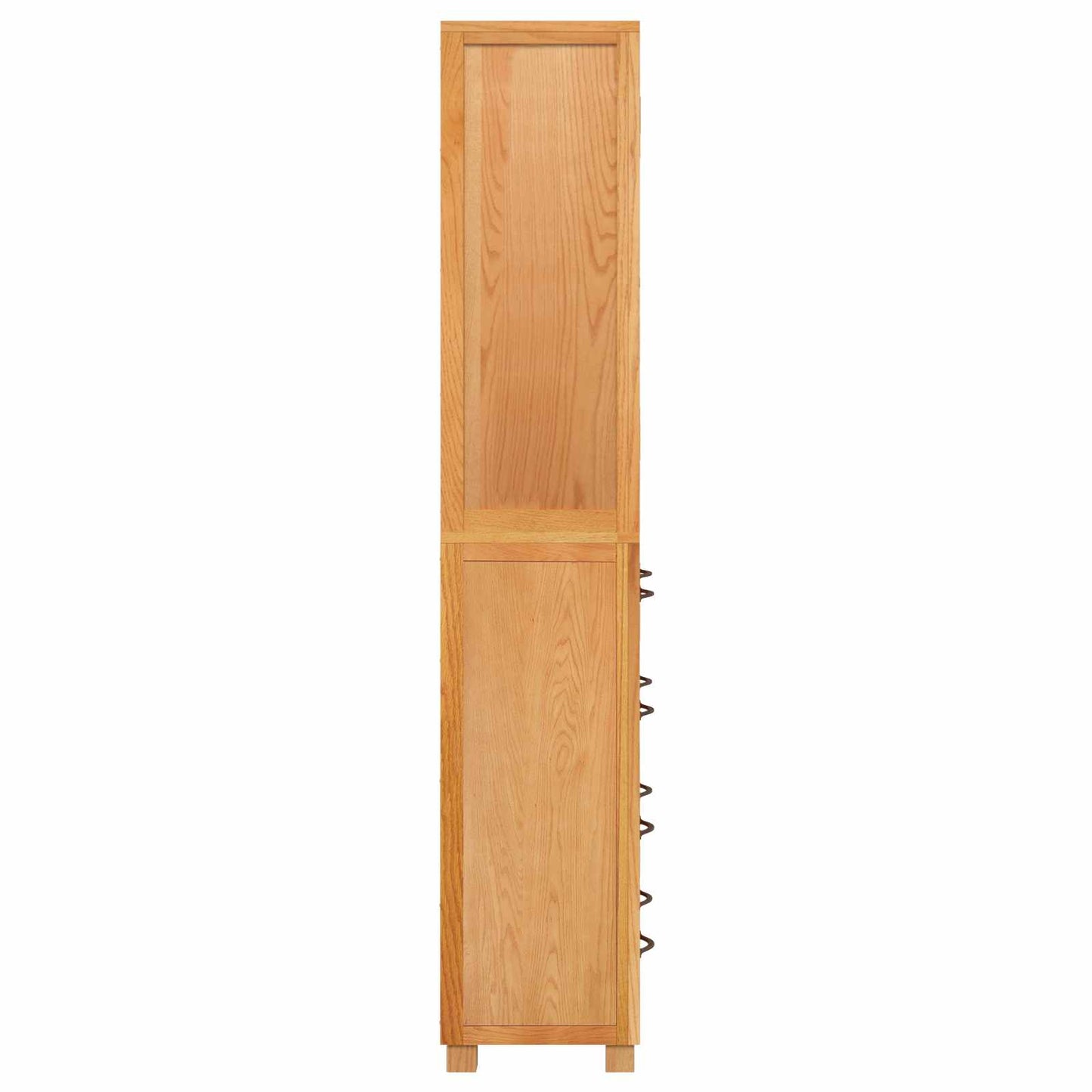 vidaXL Storage Furniture Set with Shelf 2 pcs Natural 80 x 35 x 185 cm