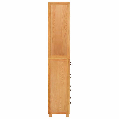 vidaXL Storage Furniture Set with Shelf 2 pcs Natural 80 x 35 x 185 cm