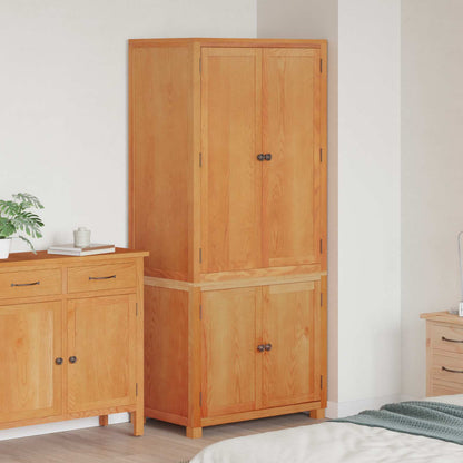 vidaXL Storage Furniture Set with Storage 2 pcs Brown 80 x 50 x 180 cm