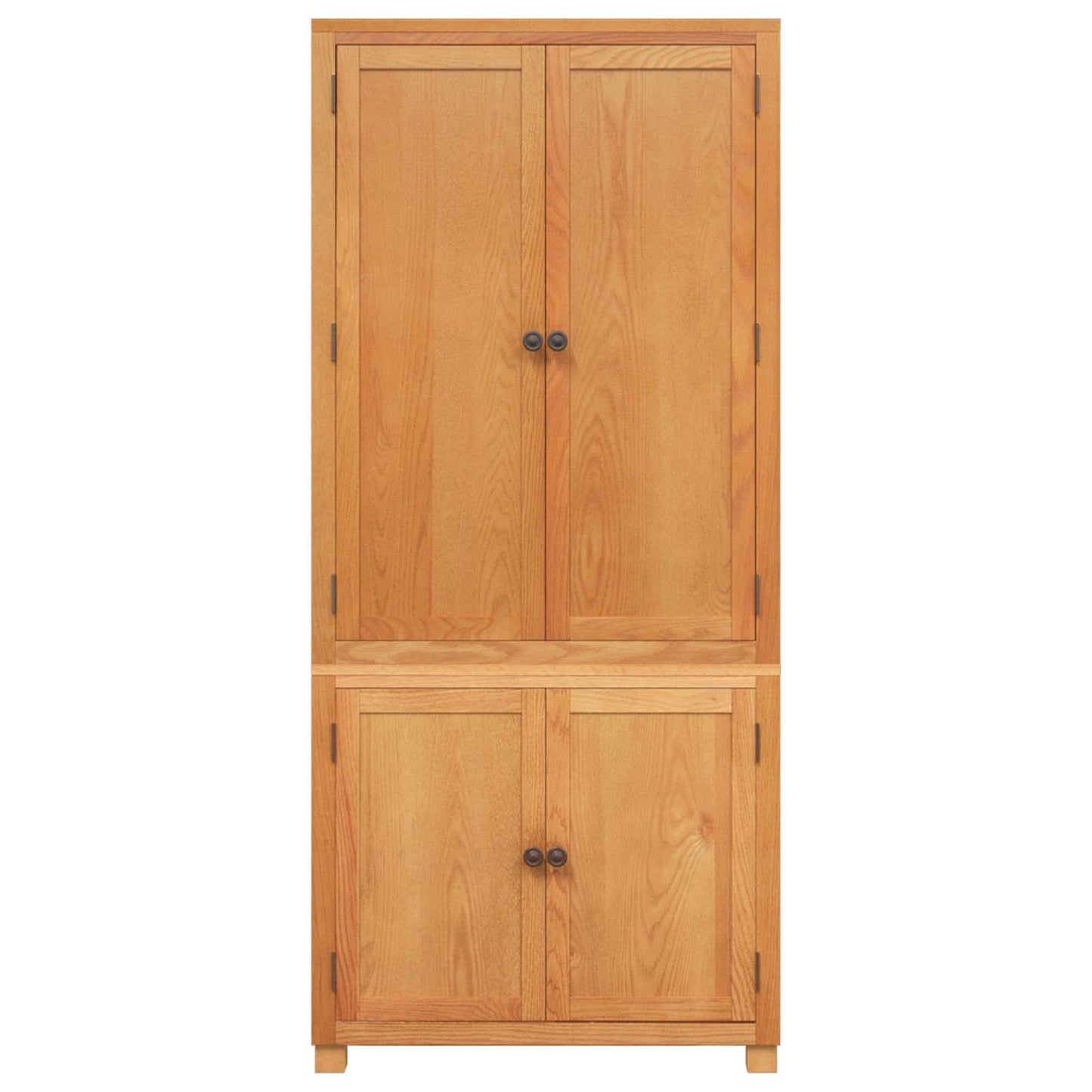 vidaXL Storage Furniture Set with Storage 2 pcs Brown 80 x 50 x 180 cm