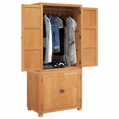 vidaXL Storage Furniture Set with Storage 2 pcs Brown 80 x 50 x 180 cm