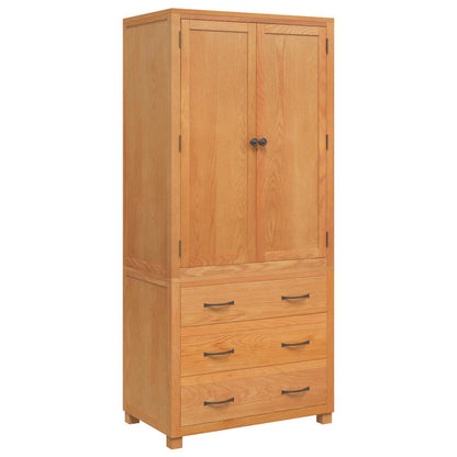 vidaXL Storage Furniture Set with Drawer 2 pcs Brown 80 x 50 x 180 cm