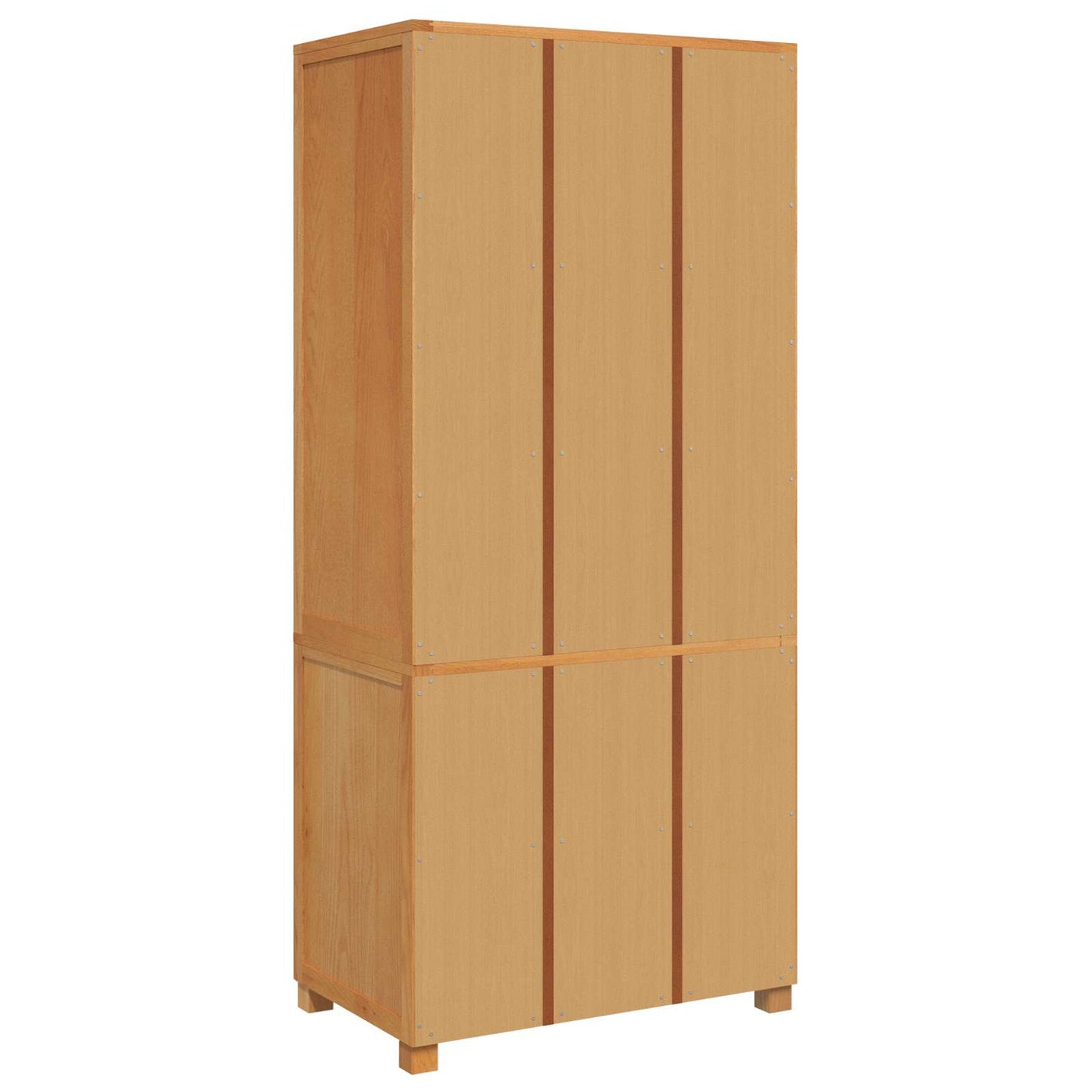 vidaXL Storage Furniture Set with Drawer 2 pcs Brown 80 x 50 x 180 cm
