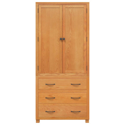 vidaXL Storage Furniture Set with Drawer 2 pcs Brown 80 x 50 x 180 cm