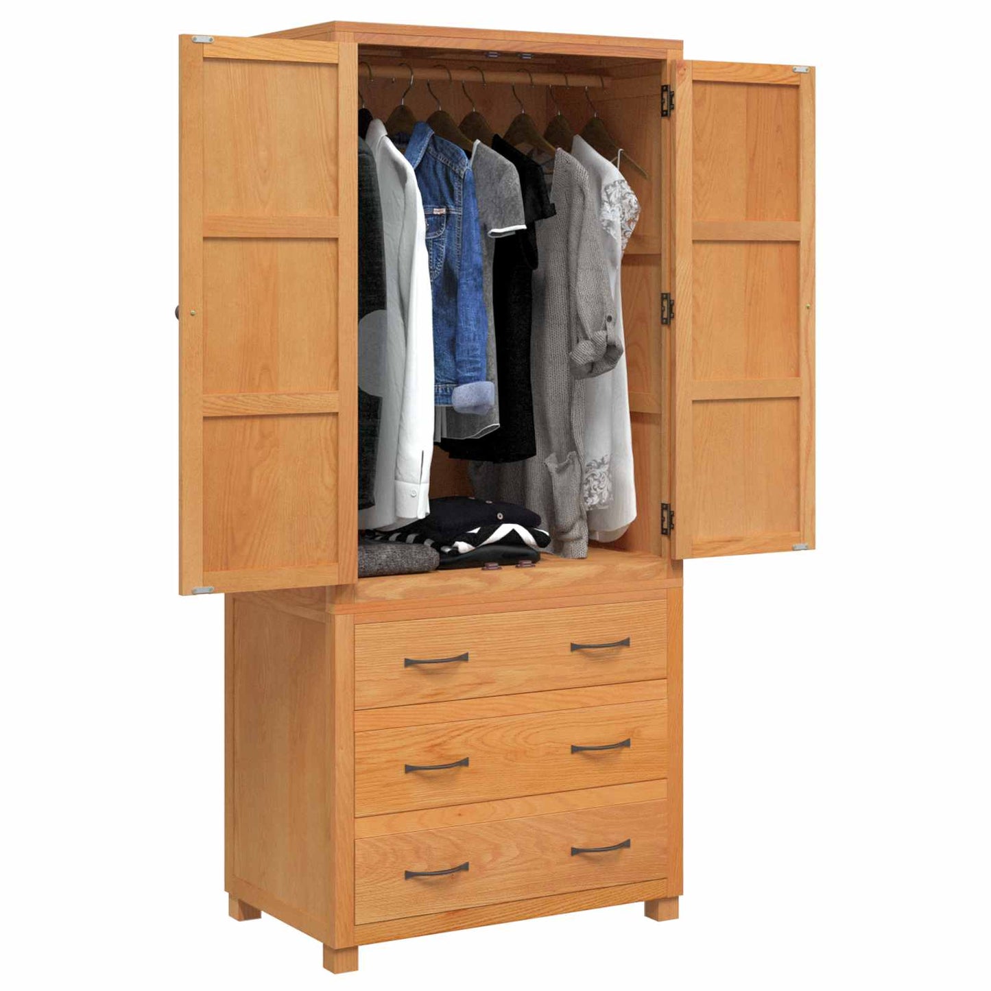vidaXL Storage Furniture Set with Drawer 2 pcs Brown 80 x 50 x 180 cm