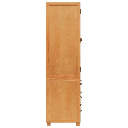vidaXL Storage Furniture Set with Drawer 2 pcs Brown 80 x 50 x 180 cm