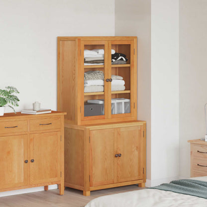 vidaXL Storage Furniture Set with Storage 2 pcs Brown 80 x 50 x 160 cm