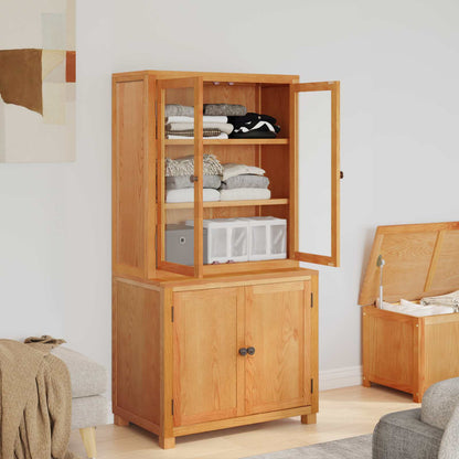 vidaXL Storage Furniture Set with Storage 2 pcs Brown 80 x 50 x 160 cm