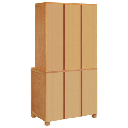 vidaXL Storage Furniture Set with Storage 2 pcs Brown 80 x 50 x 160 cm