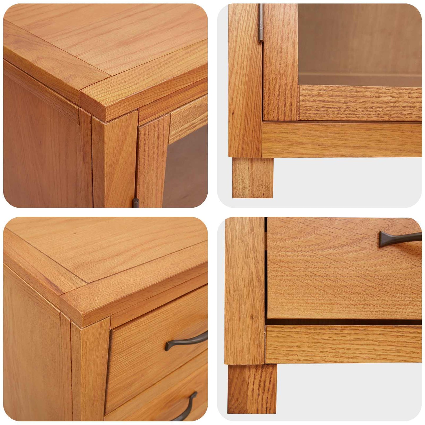 vidaXL Storage Furniture Set with Drawer 2 pcs Brown 80 x 50 x 160 cm