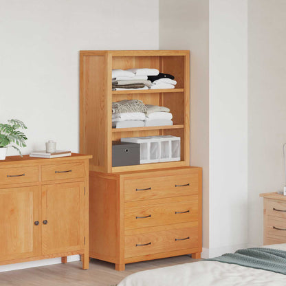 vidaXL Storage Furniture Set with Drawer 2 pcs Brown 80 x 50 x 160 cm