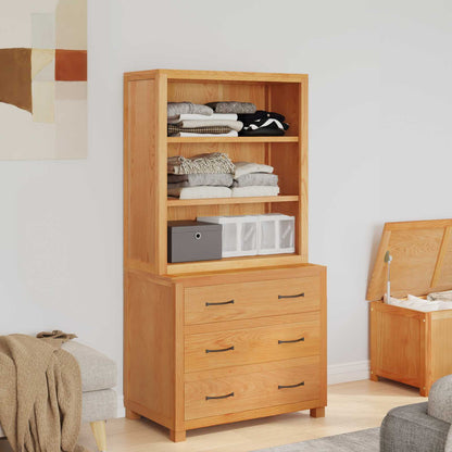 vidaXL Storage Furniture Set with Drawer 2 pcs Brown 80 x 50 x 160 cm