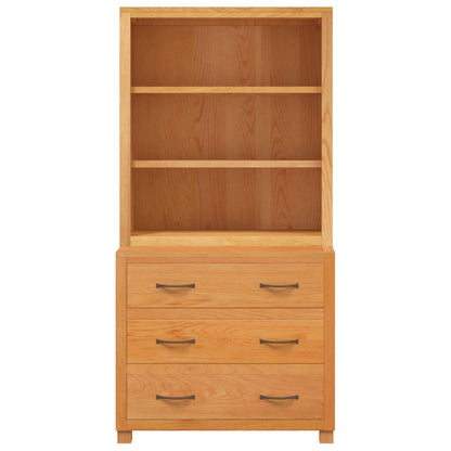 vidaXL Storage Furniture Set with Drawer 2 pcs Brown 80 x 50 x 160 cm