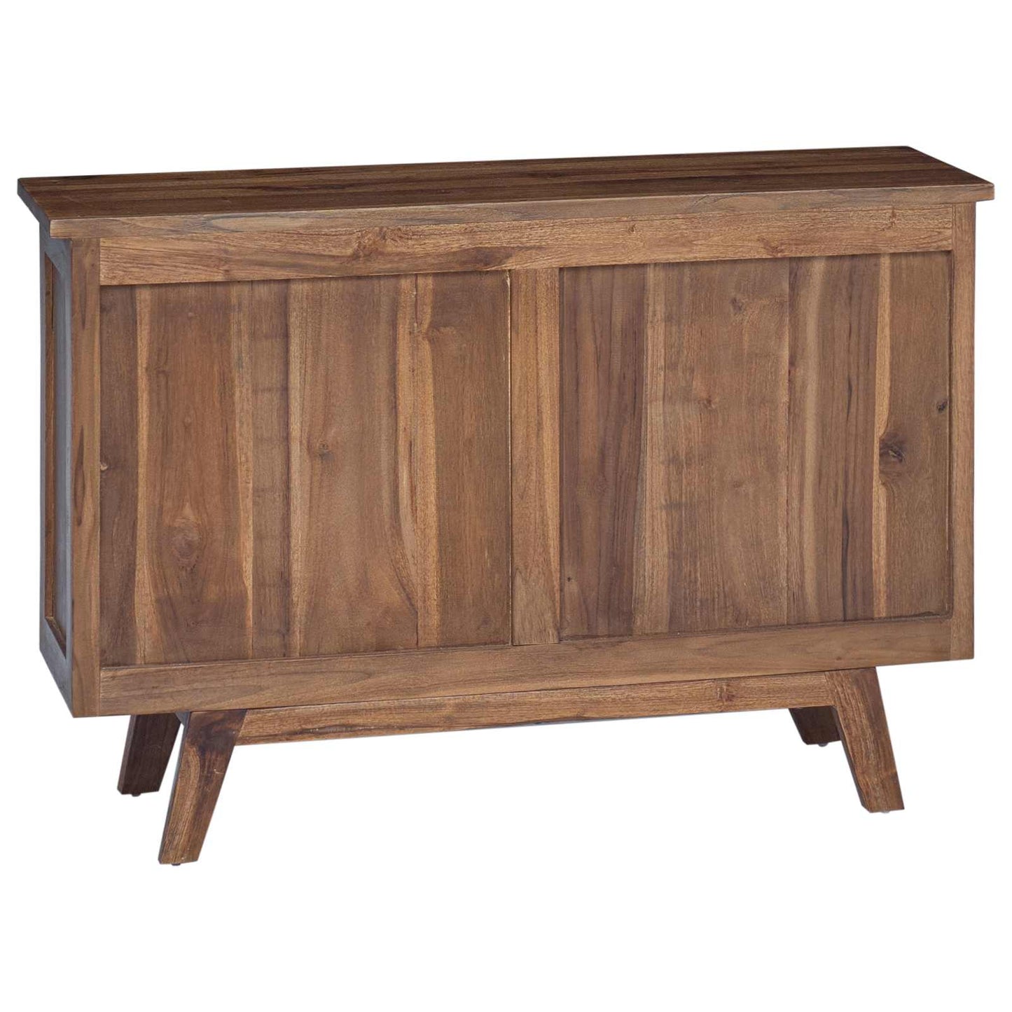 vidaXL Sideboard Natural 100 x 30 x 68 cm Solid Teak Wood
