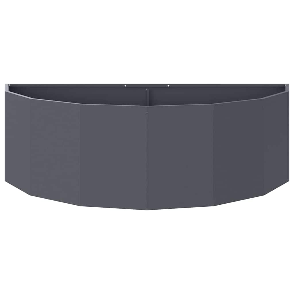 vidaXL Planter Anthracite 120 x 60 x 35 cm Steel