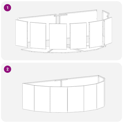 vidaXL Planter Silver 120 x 60 x 35 cm Stainless Steel
