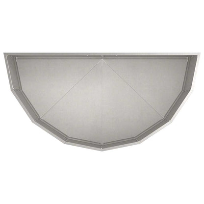 vidaXL Planter Silver 120 x 60 x 35 cm Stainless Steel