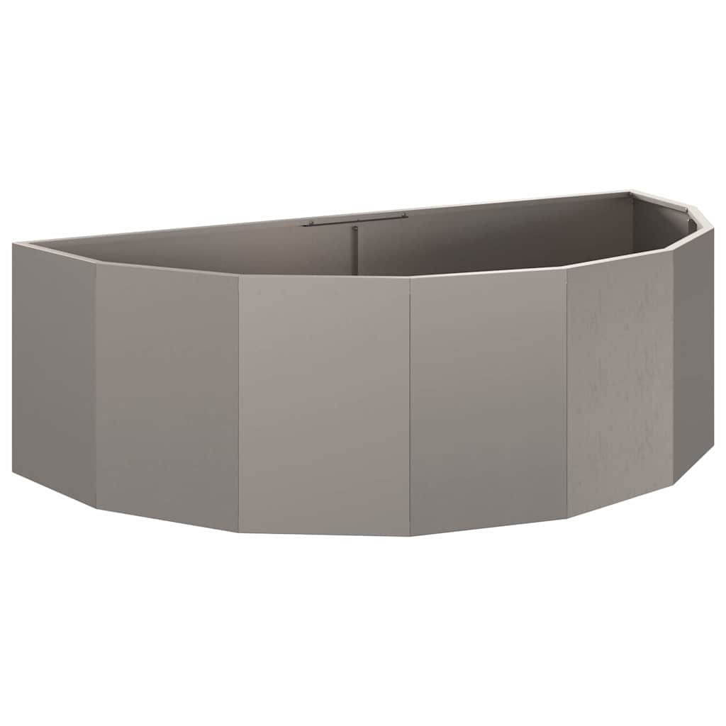 vidaXL Planter Rusty 120 x 60 x 35 cm Weathering Steel