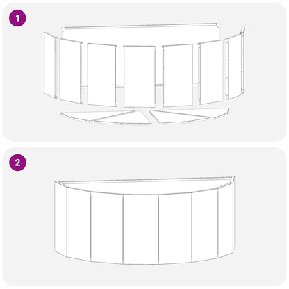 vidaXL Planter Black 90 x 45 x 35 cm Steel
