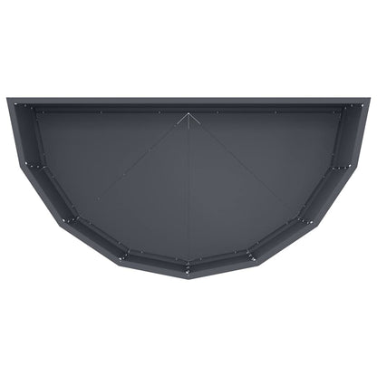 vidaXL Planter Anthracite 90 x 45 x 35 cm Steel