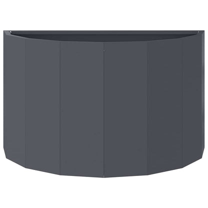 vidaXL Planter Anthracite 60 x 30 x 35 cm Steel