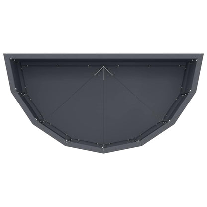 vidaXL Planter Anthracite 60 x 30 x 35 cm Steel