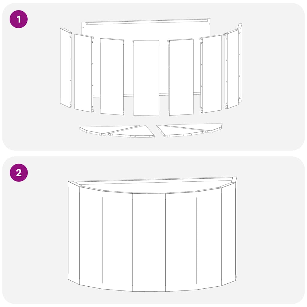 vidaXL Planter Silver 60 x 30 x 35 cm Stainless Steel