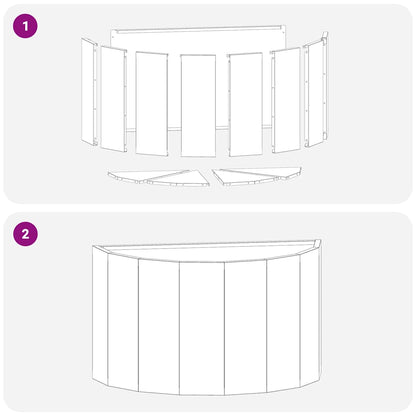 vidaXL Planter Silver 60 x 30 x 35 cm Stainless Steel