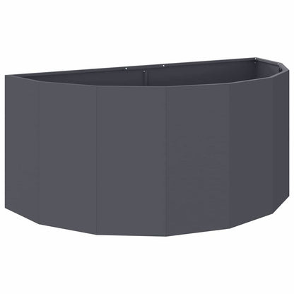 vidaXL Planter Anthracite 120 x 60 x 50 cm Steel