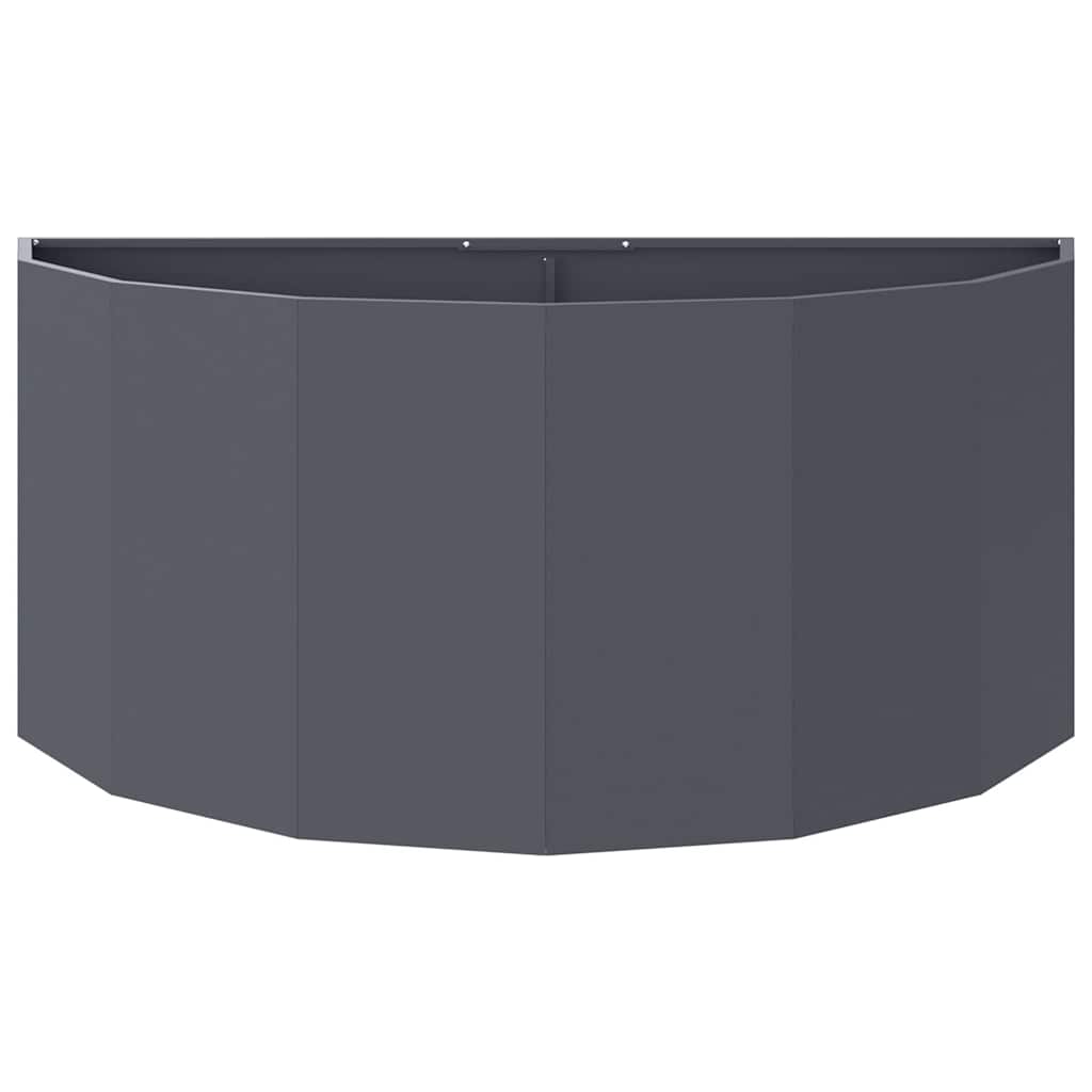 vidaXL Planter Anthracite 120 x 60 x 50 cm Steel