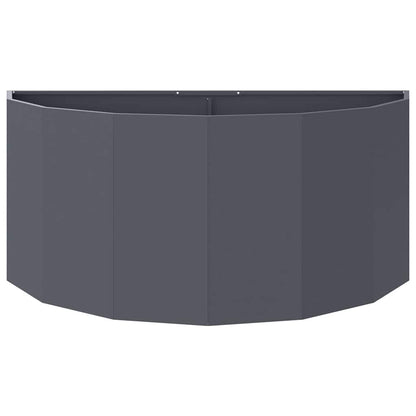 vidaXL Planter Anthracite 120 x 60 x 50 cm Steel