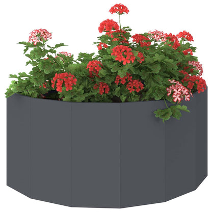 vidaXL Planter Anthracite 120 x 60 x 50 cm Steel