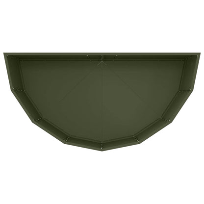 vidaXL Planter Olive Green 120 x 60 x 50 cm Steel