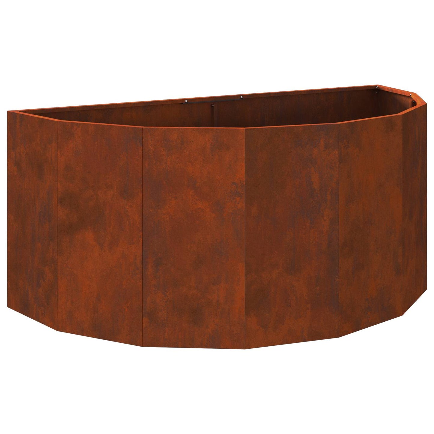 vidaXL Planter Rusty 120 x 60 x 50 cm Weathering Steel