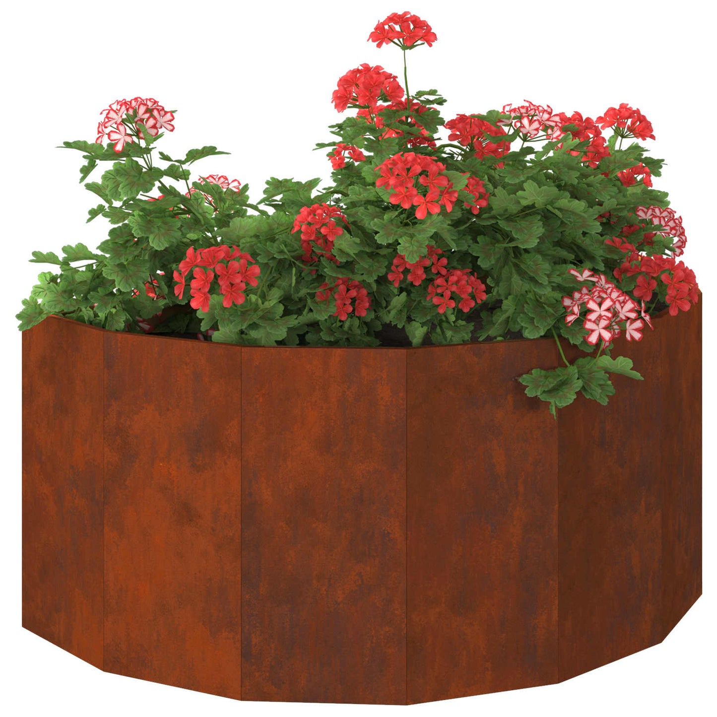 vidaXL Planter Rusty 120 x 60 x 50 cm Weathering Steel