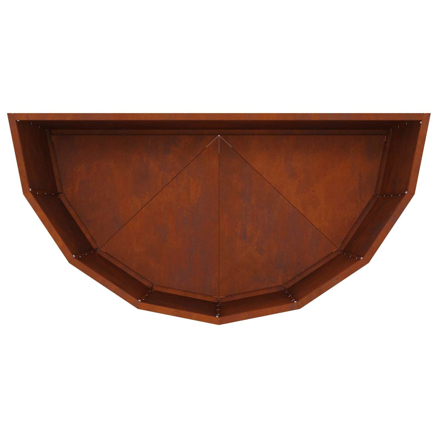 vidaXL Planter Rusty 90 x 45 x 50 cm Weathering Steel